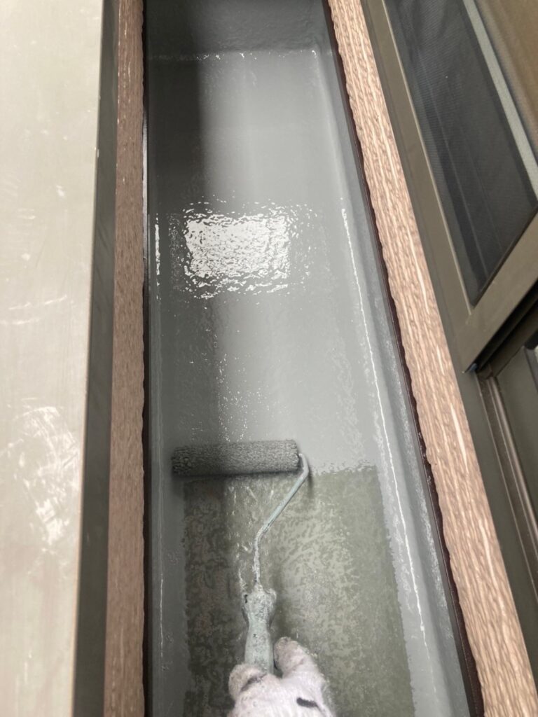 福岡県大野城市 K様邸【住宅塗装】ベランダ防水塗装 写真2