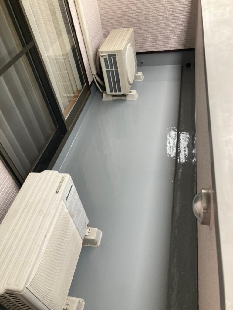 福岡県大野城市 K様邸【住宅塗装】ベランダ防水塗装 写真5