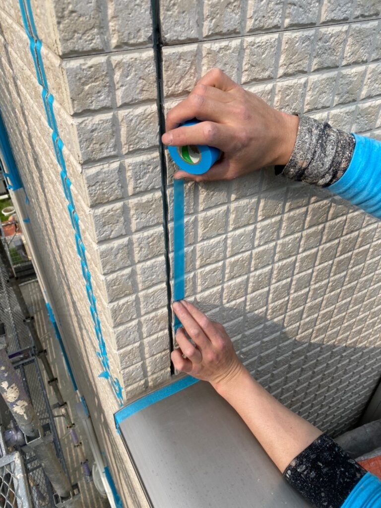 福岡県春日市 A様邸【住宅塗装】コーキング工事 写真5