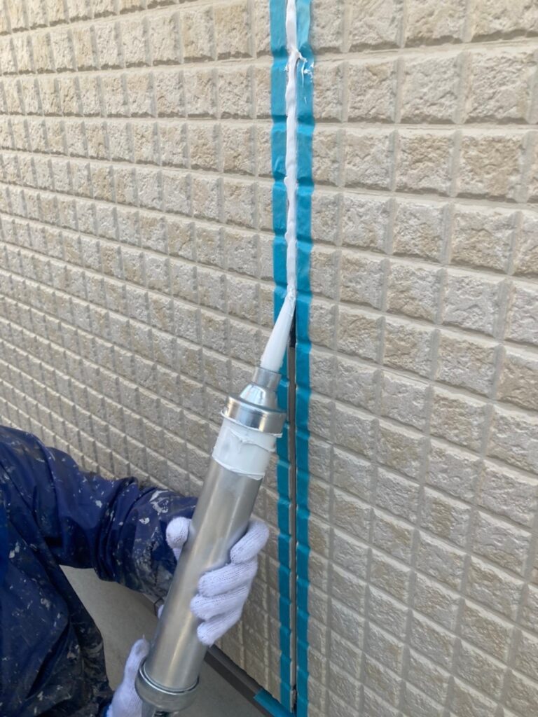 福岡県春日市 A様邸【住宅塗装】コーキング工事 写真18