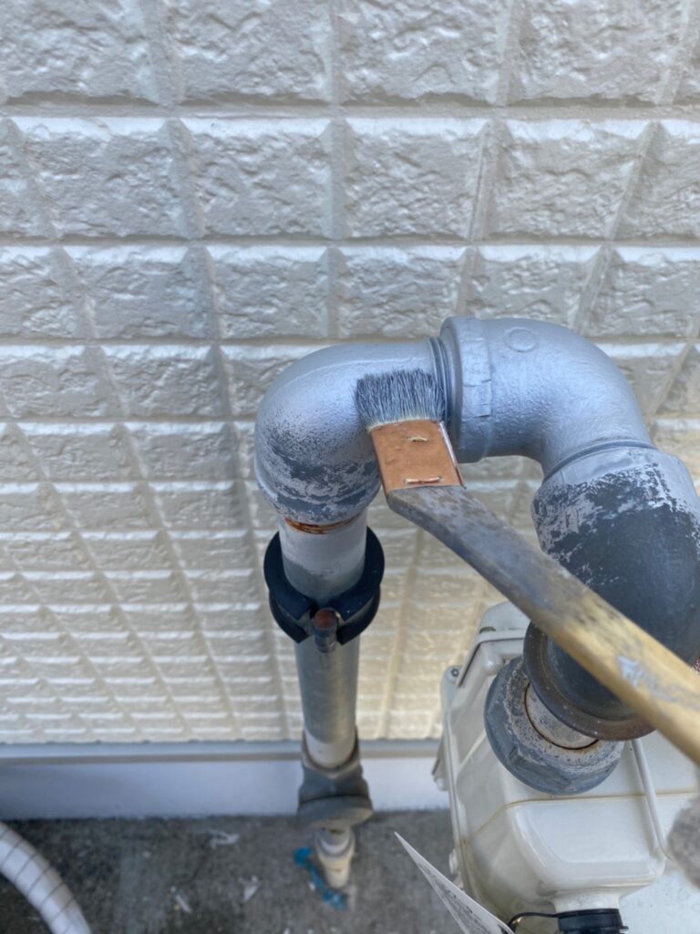 福岡県春日市 A様邸【住宅塗装】外構塗装と清掃 写真4