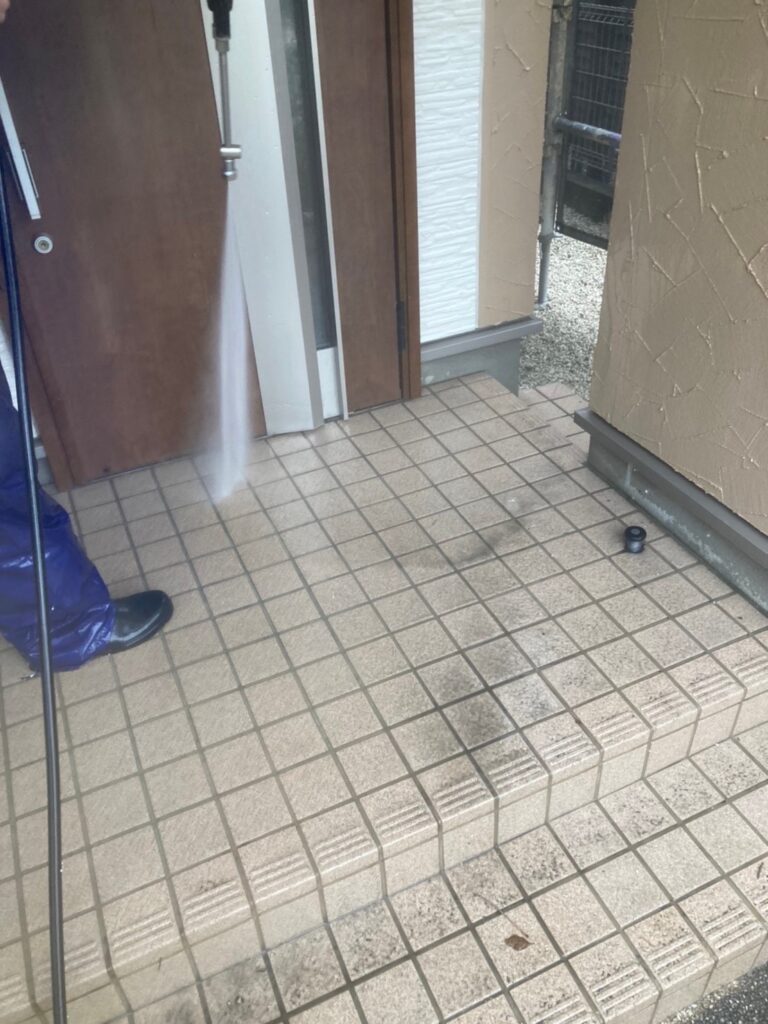 福岡県福岡市西区 N様邸【住宅塗装】高圧洗浄 写真9