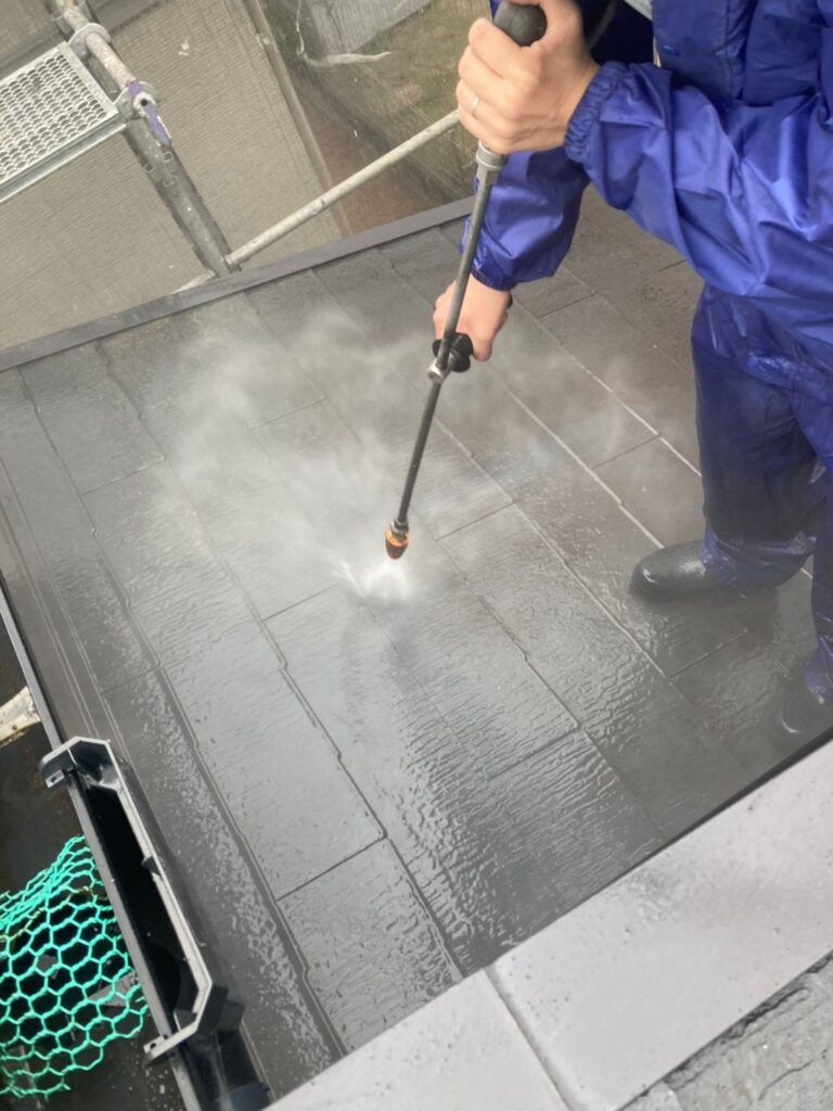 福岡県福岡市西区 N様邸【住宅塗装】高圧洗浄 写真2