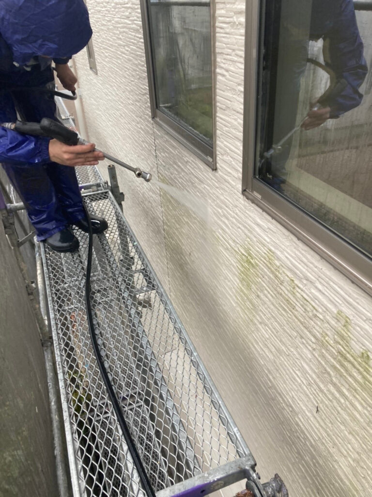 福岡県福岡市西区 N様邸【住宅塗装】高圧洗浄 写真3