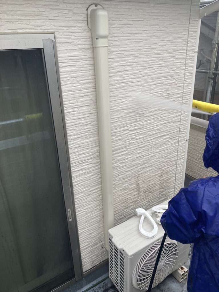 福岡県福岡市西区 N様邸【住宅塗装】高圧洗浄 写真4