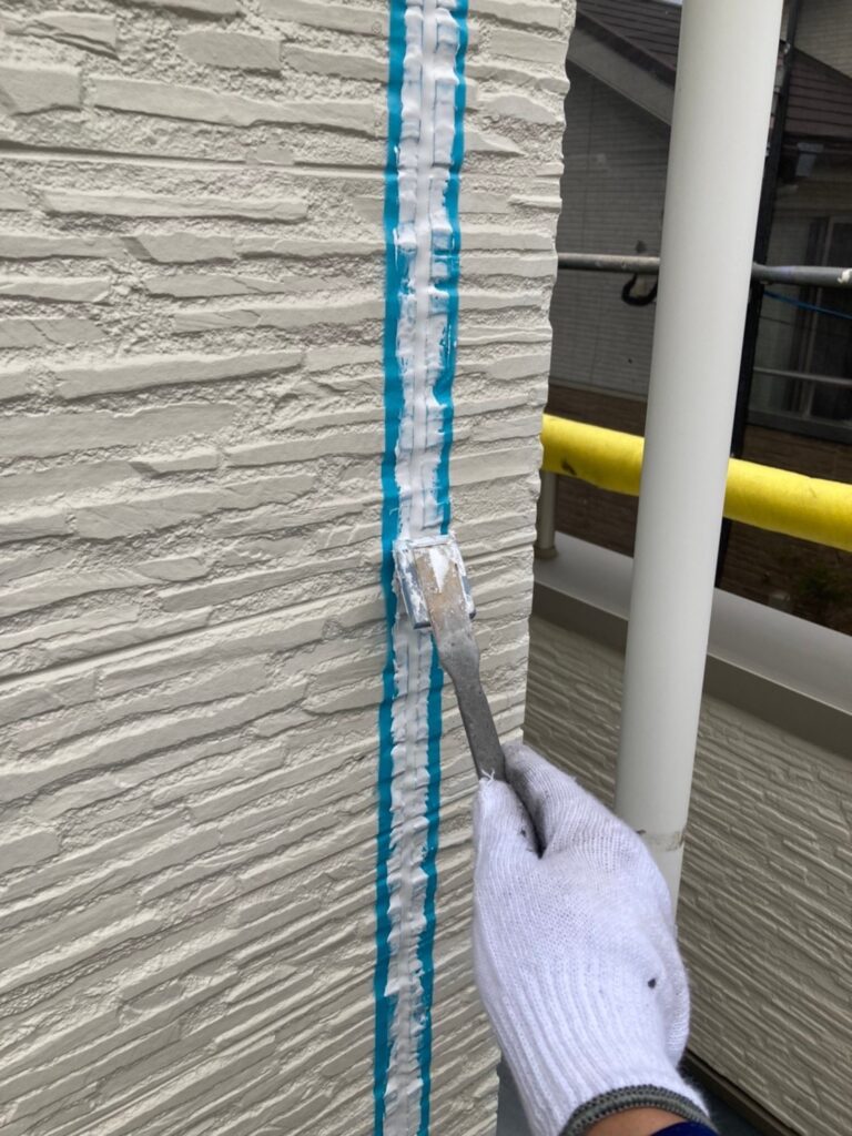 福岡県福岡市西区 N様邸【住宅塗装】コーキング工事 写真15