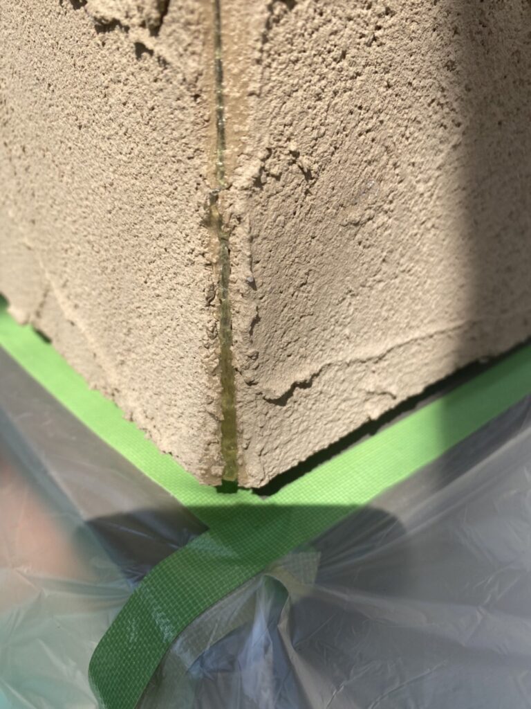 福岡県福岡市西区 N様邸【住宅塗装】外壁塗装(ジョリパットひび割れ補修) 写真4