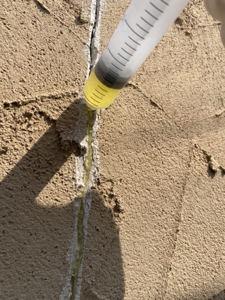 福岡県福岡市西区 N様邸【住宅塗装】外壁塗装(ジョリパットひび割れ補修) 写真6