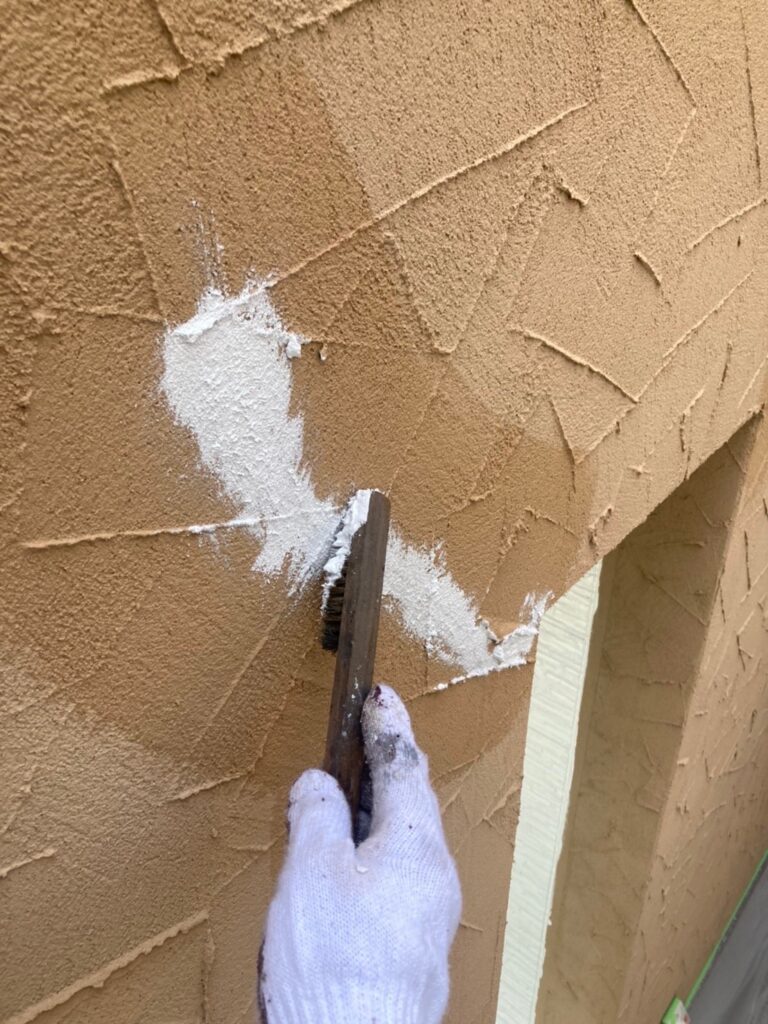 福岡県福岡市西区 N様邸【住宅塗装】外壁塗装(ジョリパットひび割れ補修) 写真7