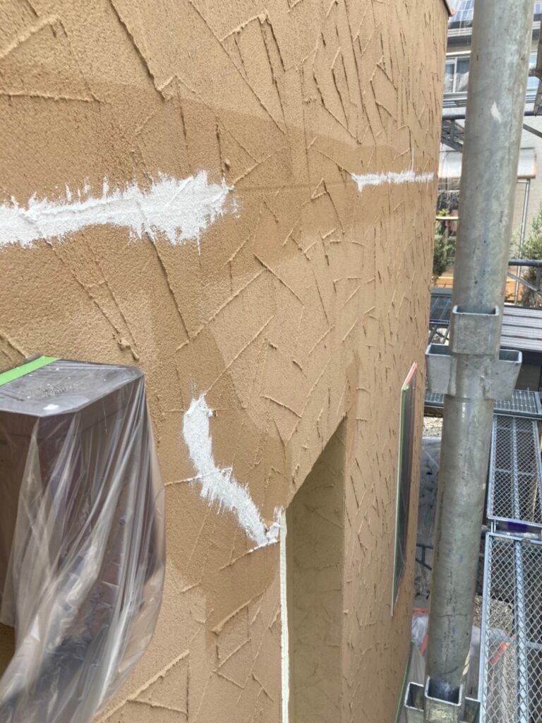 福岡県福岡市西区 N様邸【住宅塗装】外壁塗装(ジョリパットひび割れ補修) 写真8