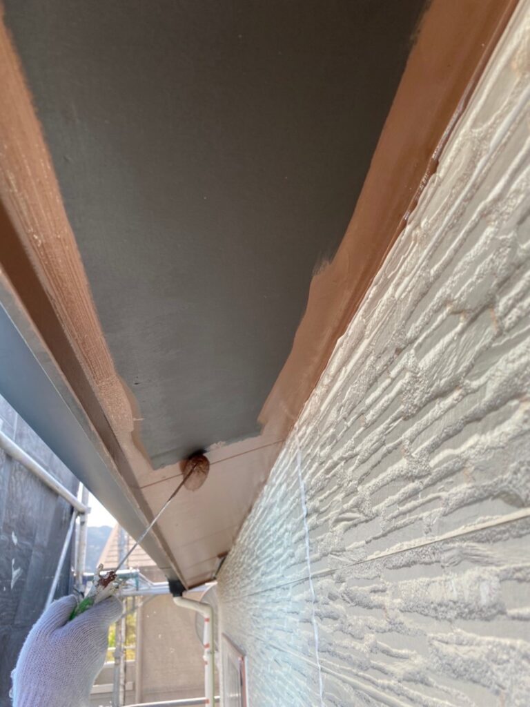 福岡県福岡市西区 N様邸【住宅塗装】軒天塗装 写真5