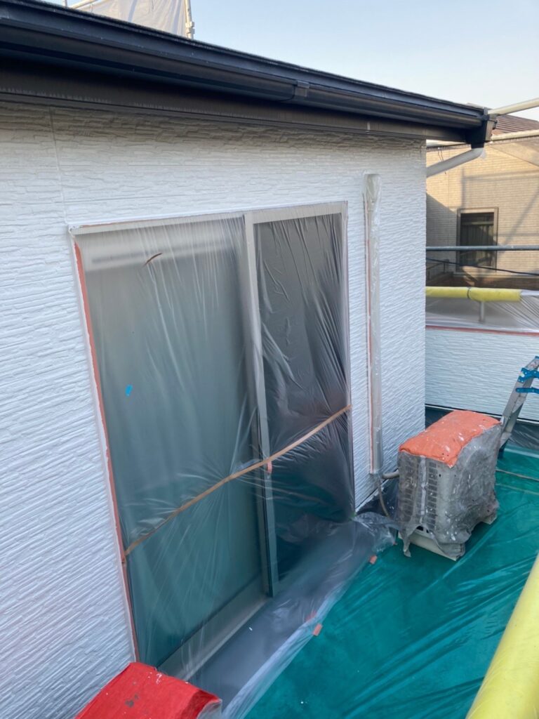 福岡県福岡市西区 N様邸【住宅塗装】外壁塗装(中塗り) 写真21