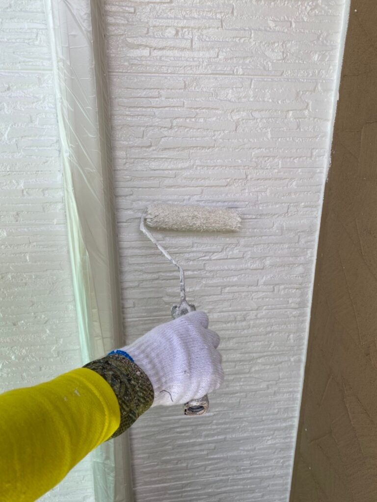 福岡県福岡市西区 N様邸【住宅塗装】外壁塗装(上塗り) 写真30