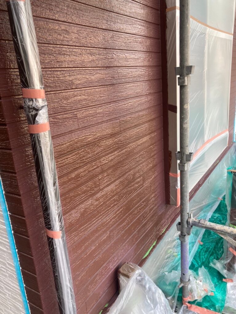 福岡県福岡市西区 N様邸【住宅塗装】外壁塗装(上塗り) 写真33