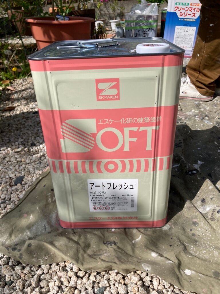 福岡県福岡市西区 N様邸【住宅塗装】外壁塗装(中塗り) 写真25