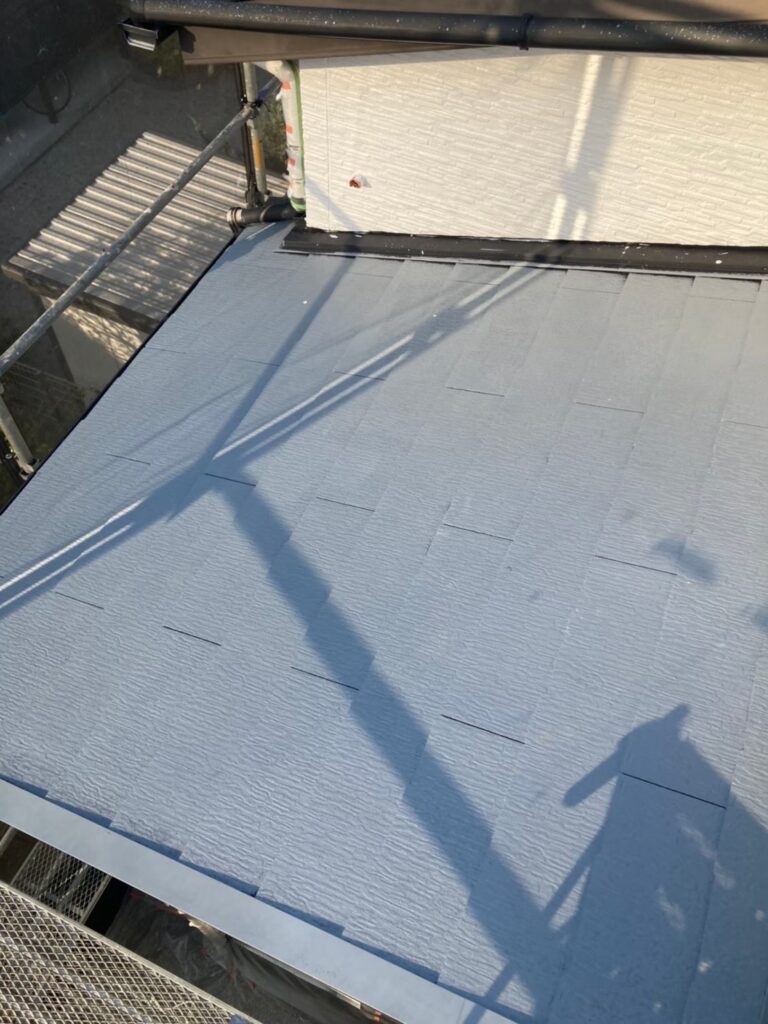 福岡県福岡市西区 N様邸【住宅塗装】屋根塗装(下塗り) 写真5
