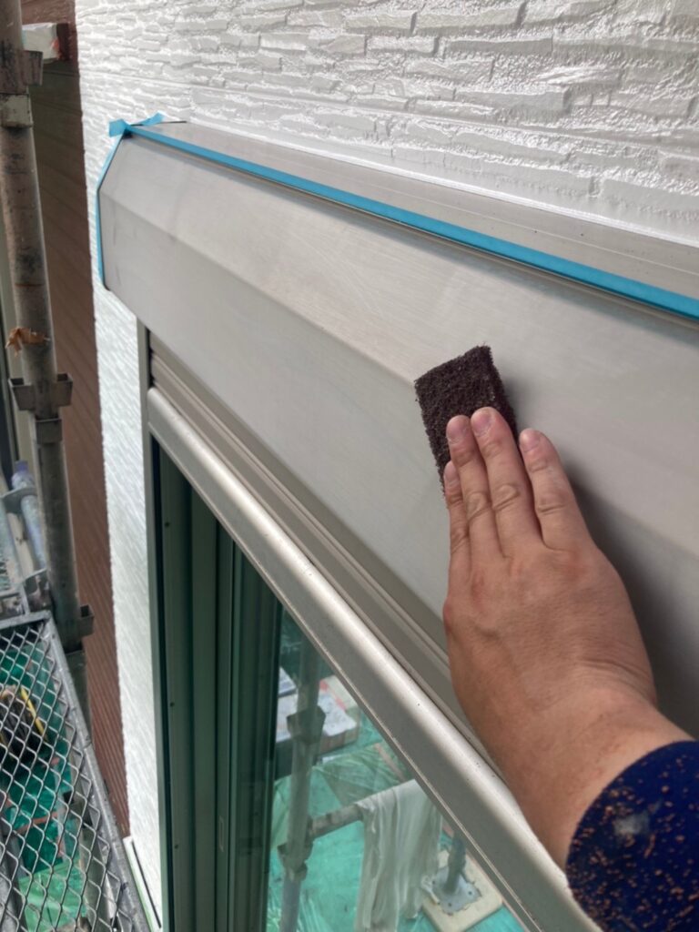 福岡県福岡市西区 N様邸【住宅塗装】付帯塗装 写真2