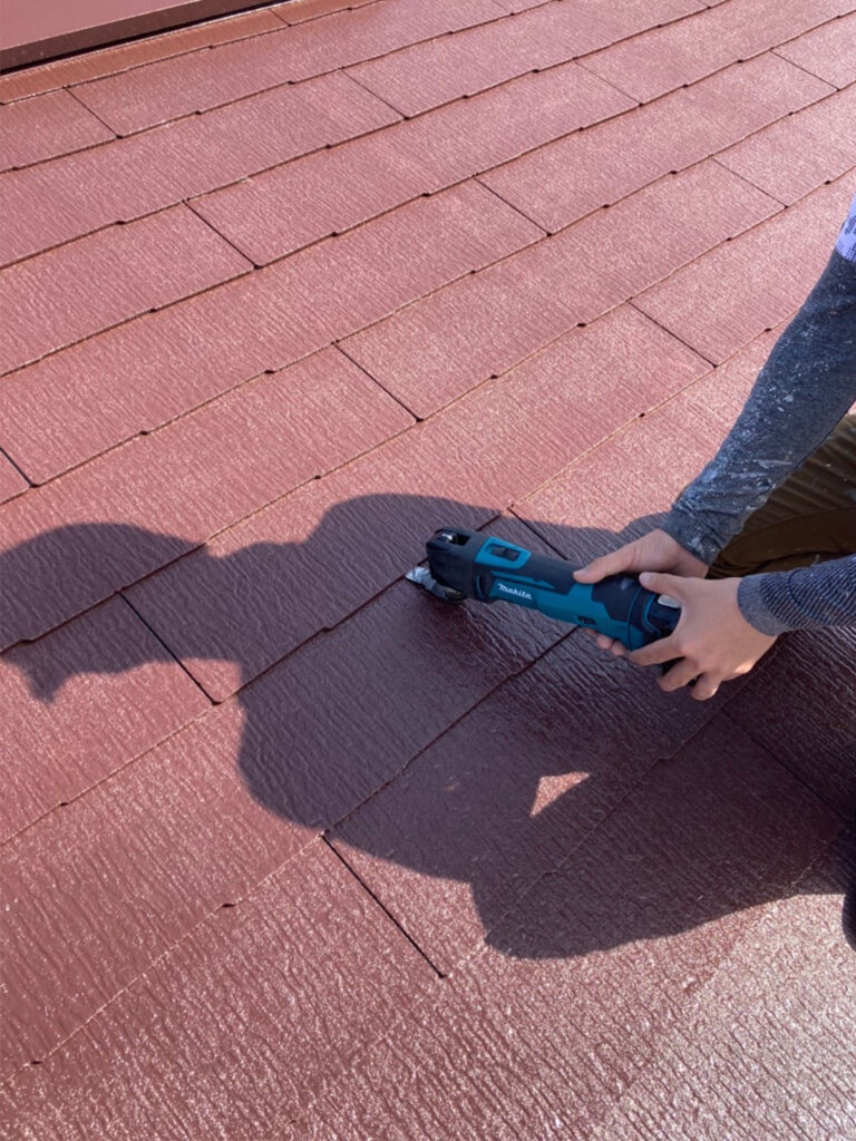 福岡県福岡市西区 N様邸【住宅塗装】屋根塗装(縁切り) 写真12