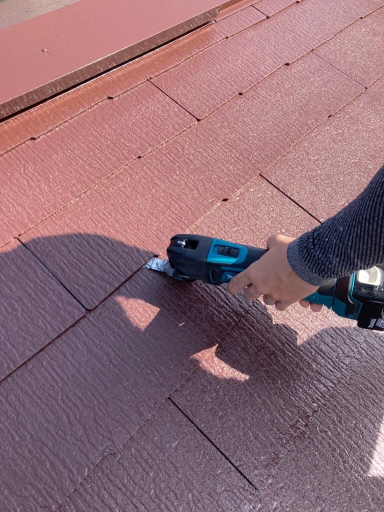 福岡県福岡市西区 N様邸【住宅塗装】屋根塗装(縁切り) 写真13