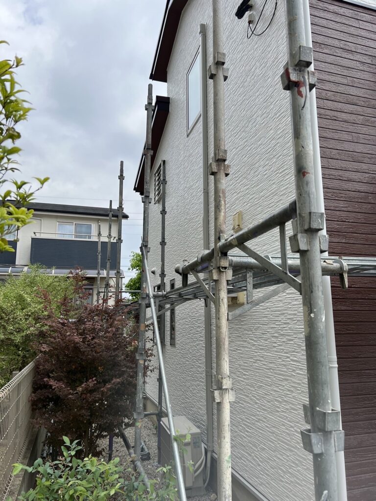 福岡県福岡市西区 N様邸【住宅塗装】足場解体 写真1