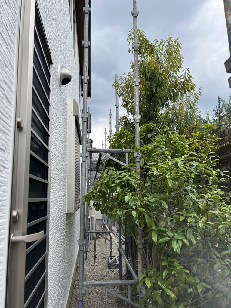 福岡県福岡市西区 N様邸【住宅塗装】足場解体 写真2