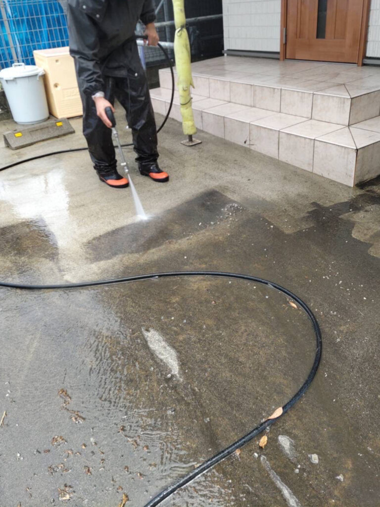 福岡県大野城市 H様邸【住宅塗装】高圧洗浄 写真8