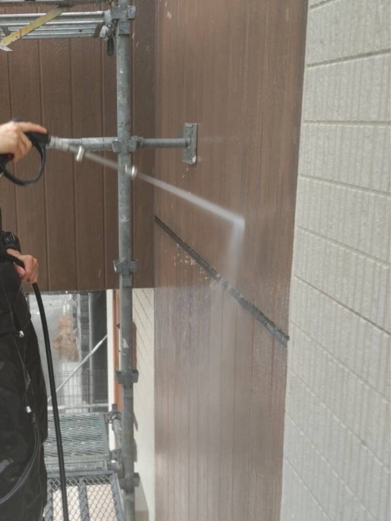 福岡県大野城市 H様邸【住宅塗装】高圧洗浄 写真5