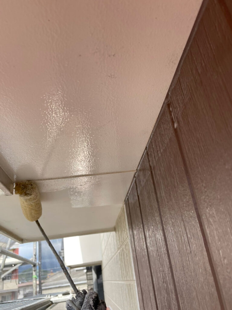 福岡県大野城市 H様邸【住宅塗装】軒天塗装 写真2