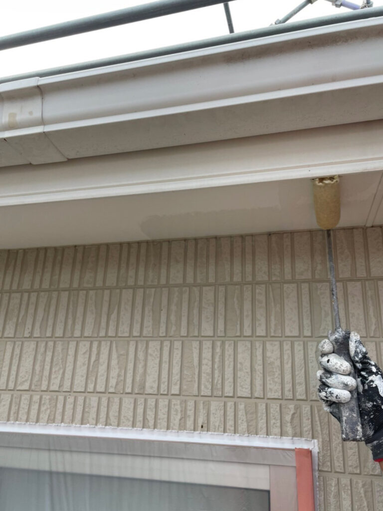 福岡県大野城市 H様邸【住宅塗装】軒天塗装 写真3