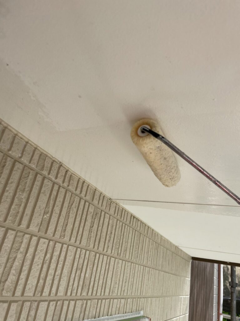 福岡県大野城市 H様邸【住宅塗装】軒天塗装 写真4