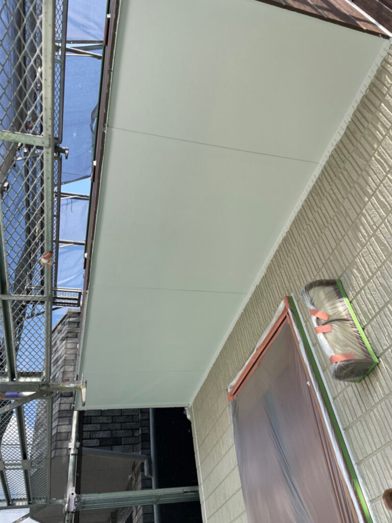 福岡県大野城市 H様邸【住宅塗装】軒天塗装 写真8