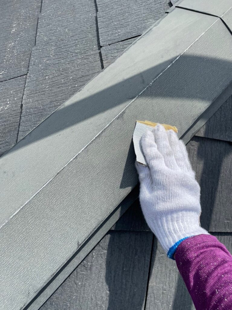 福岡県大野城市 H様邸【住宅塗装】屋根塗装 写真1