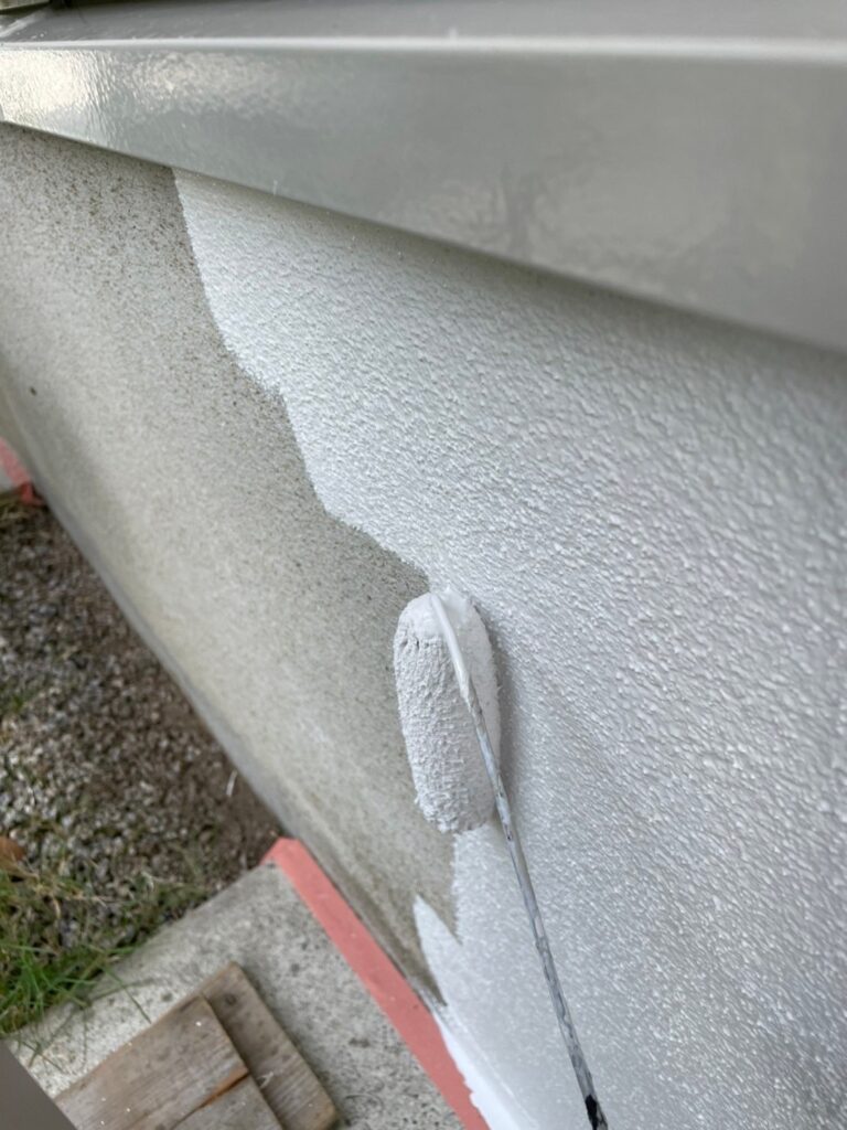 福岡県大野城市 H様邸【住宅塗装】基礎巾木塗装 写真4