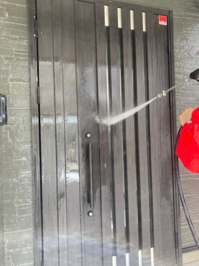 福岡県久留米市 S様邸【住宅塗装】高圧洗浄 写真5