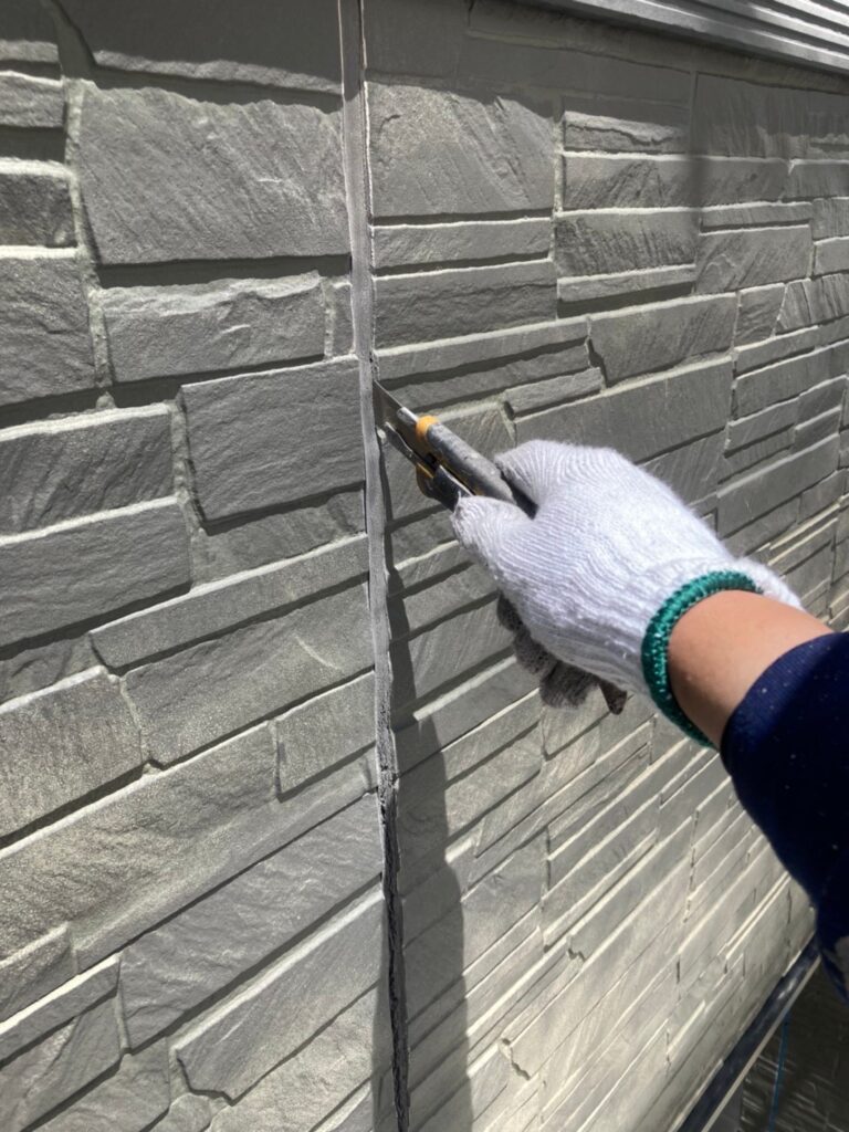 福岡県久留米市 S様邸【住宅塗装】コーキング工事 写真1