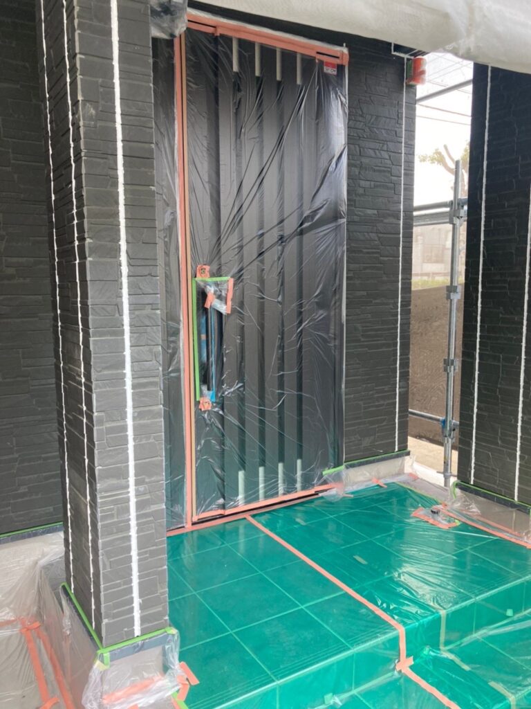 福岡県久留米市 S様邸【住宅塗装】各所養生 写真10