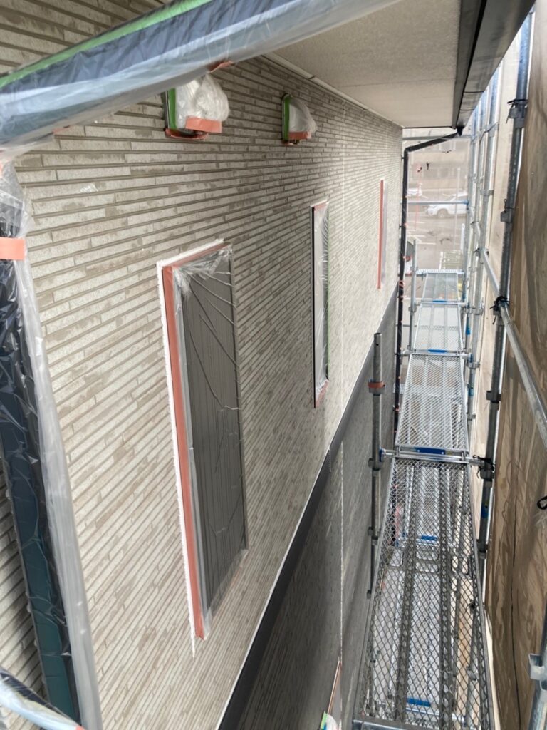 福岡県久留米市 S様邸【住宅塗装】各所養生 写真6