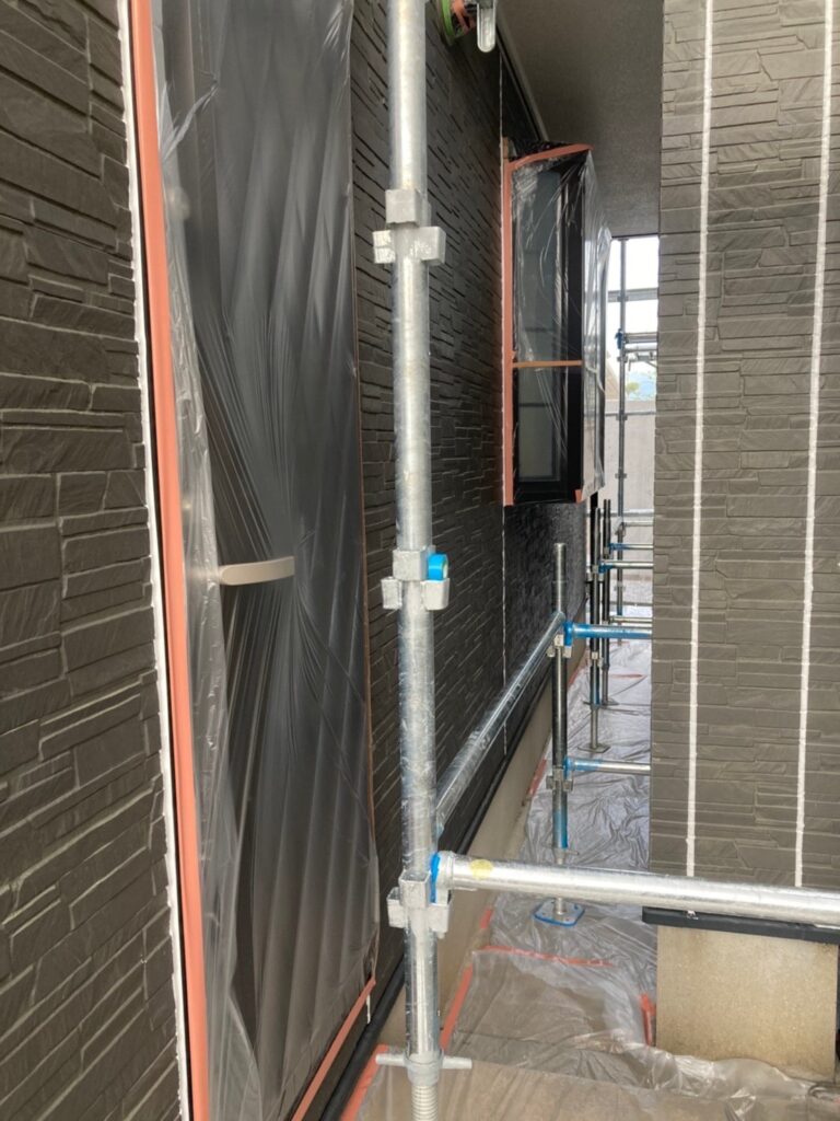 福岡県久留米市 S様邸【住宅塗装】各所養生 写真8