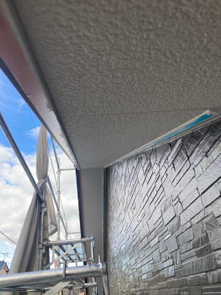 福岡県久留米市 S様邸【住宅塗装】軒天塗装 写真8