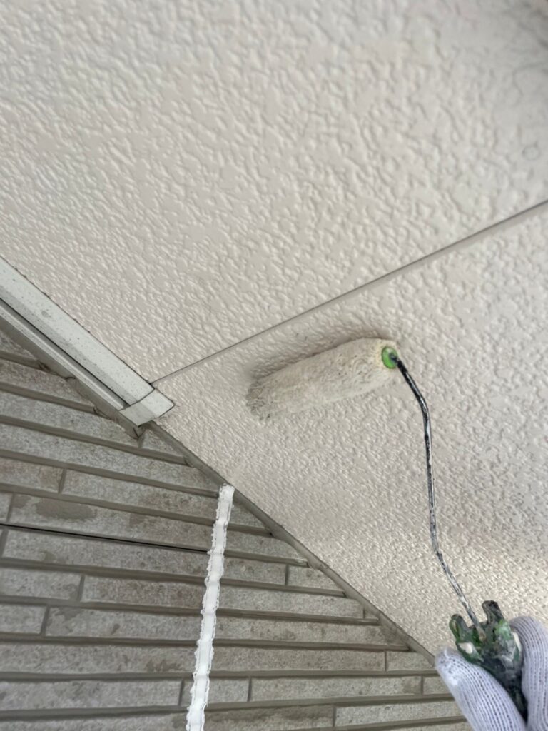 福岡県久留米市 S様邸【住宅塗装】軒天塗装 写真2