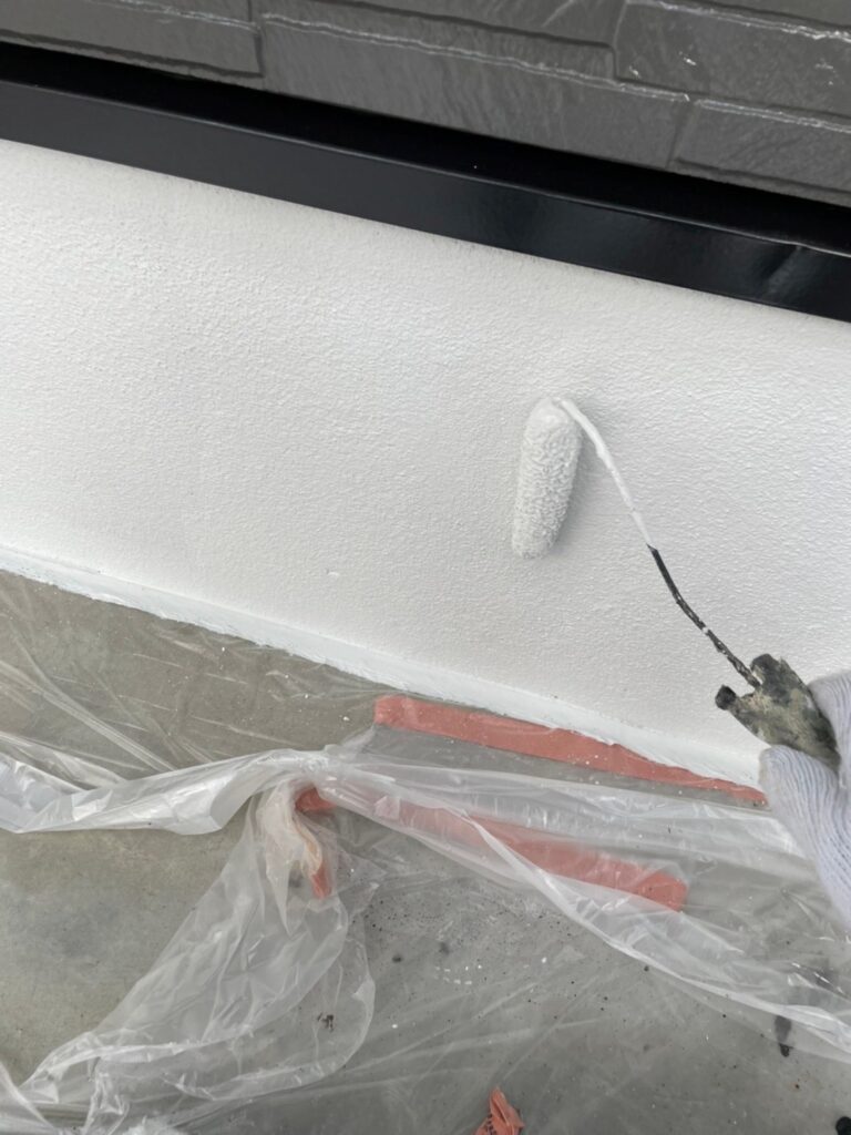 福岡県久留米市 S様邸【住宅塗装】基礎巾木塗装 写真5