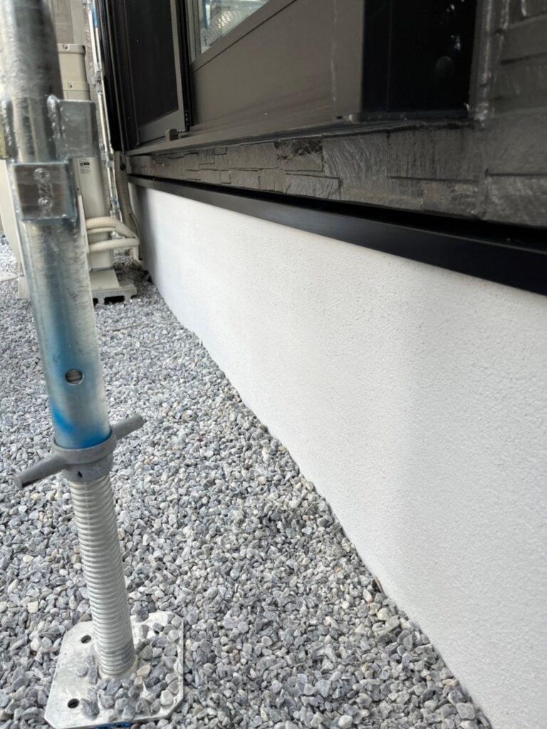 福岡県久留米市 S様邸【住宅塗装】基礎巾木塗装 写真6