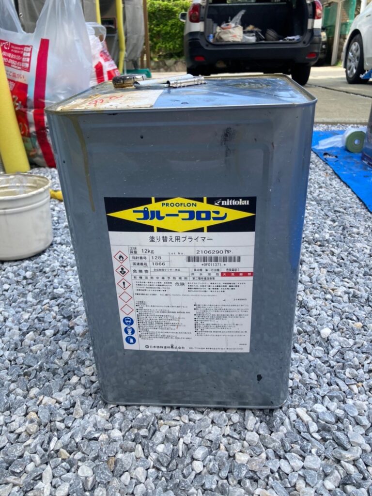 福岡県久留米市 S様邸【住宅塗装】ベランダ防水塗装 写真1