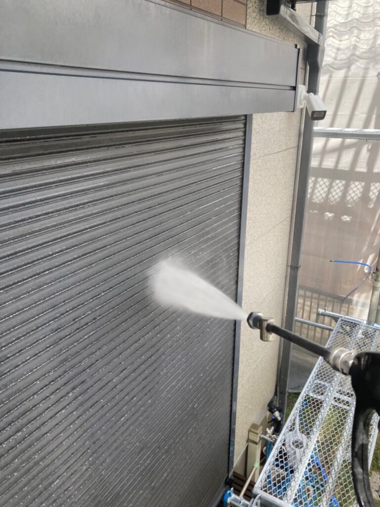 福岡県福岡市中央区 M様邸【住宅塗装】高圧洗浄 写真8