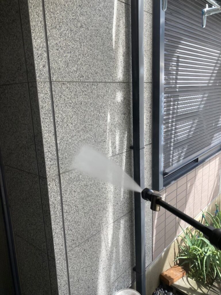 福岡県福岡市中央区 M様邸【住宅塗装】高圧洗浄 写真10