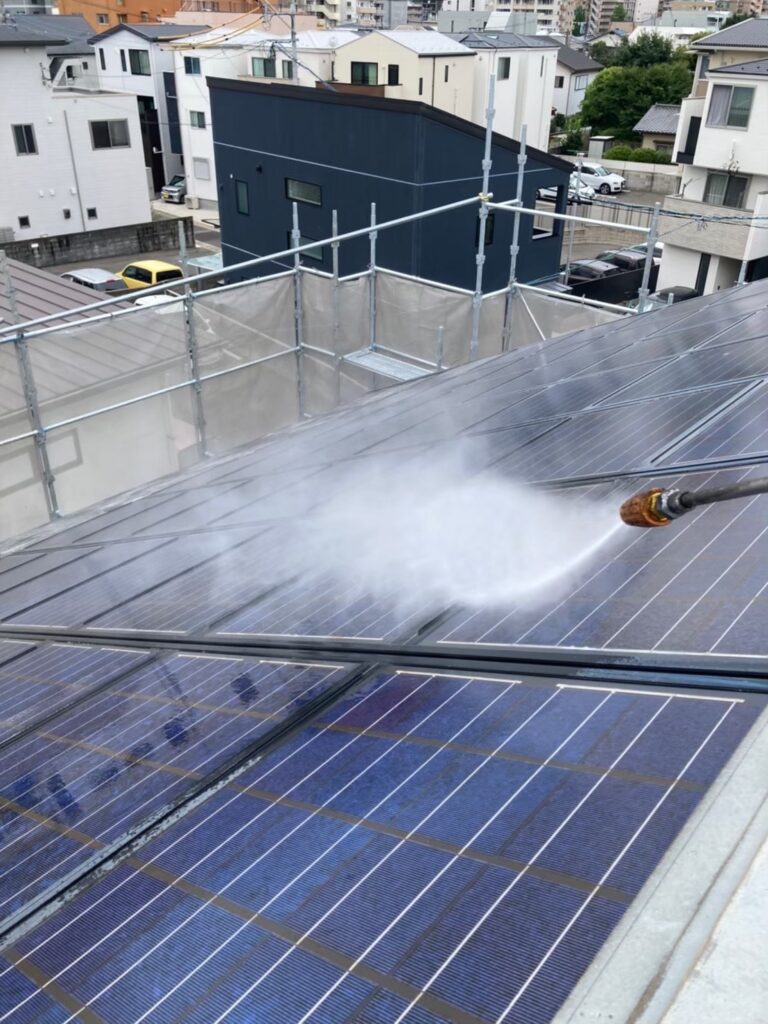 福岡県福岡市中央区 M様邸【住宅塗装】高圧洗浄 写真3