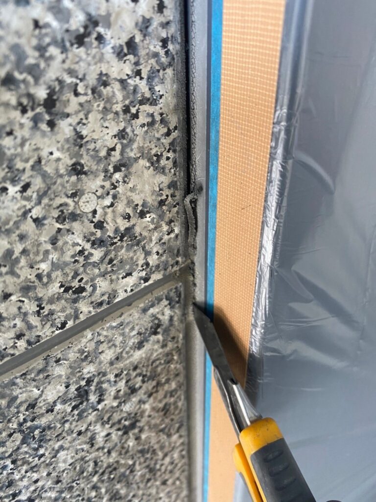 福岡県福岡市中央区 M様邸【住宅塗装】旧コーキング撤去 写真5