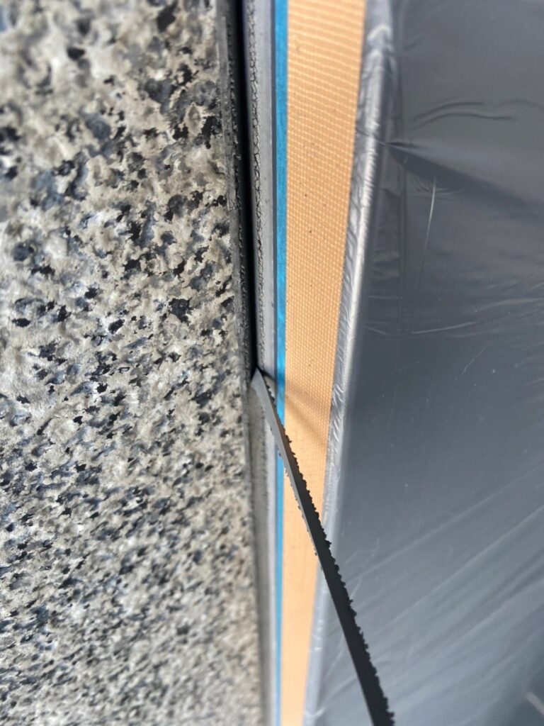 福岡県福岡市中央区 M様邸【住宅塗装】旧コーキング撤去 写真6