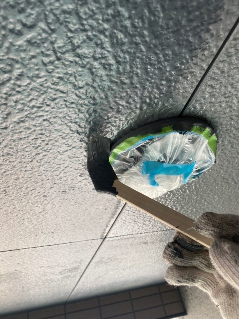 福岡県福岡市中央区 M様邸【住宅塗装】軒天塗装 写真5