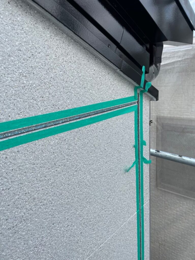 福岡県福岡市中央区 M様邸【住宅塗装】仕上げコーキング工事 写真1